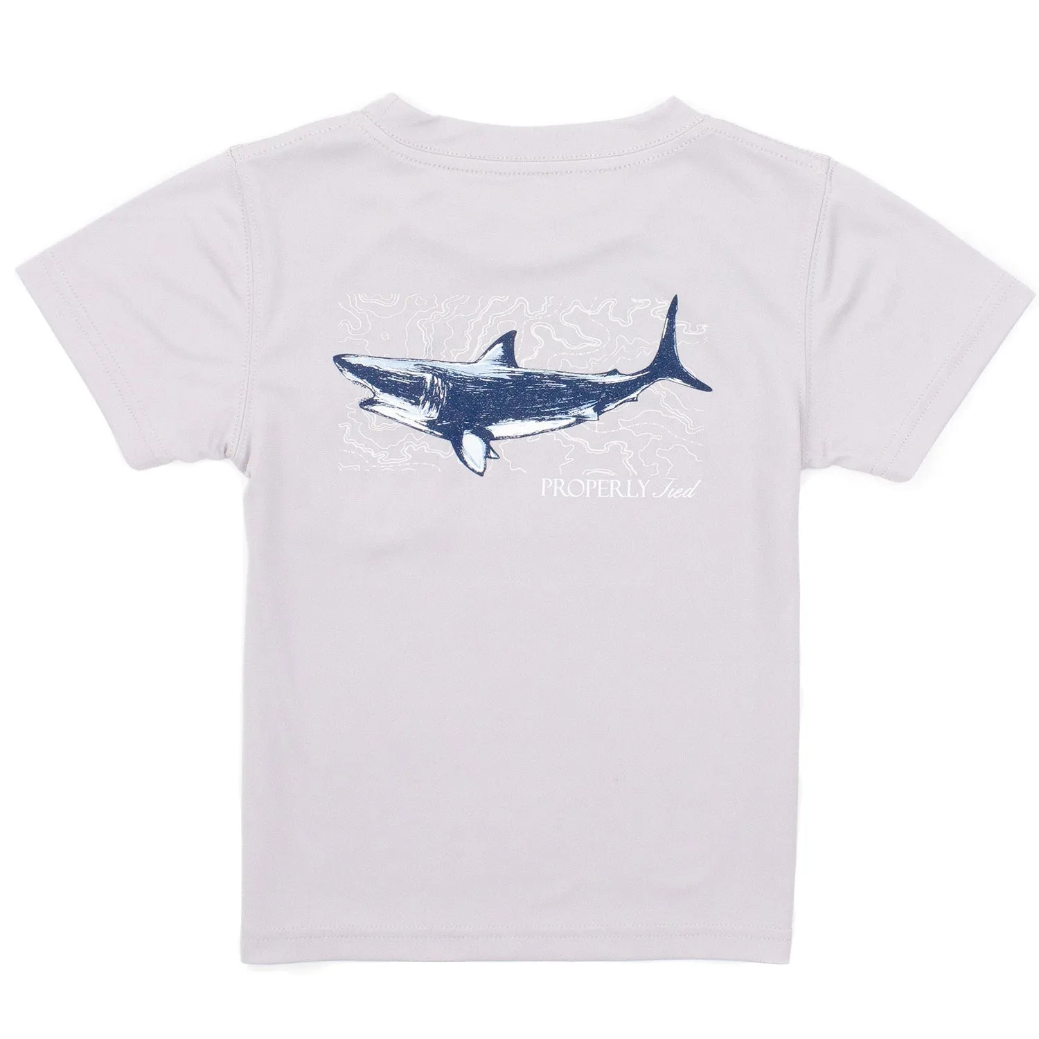 Topo Shark Boys Performance Tee