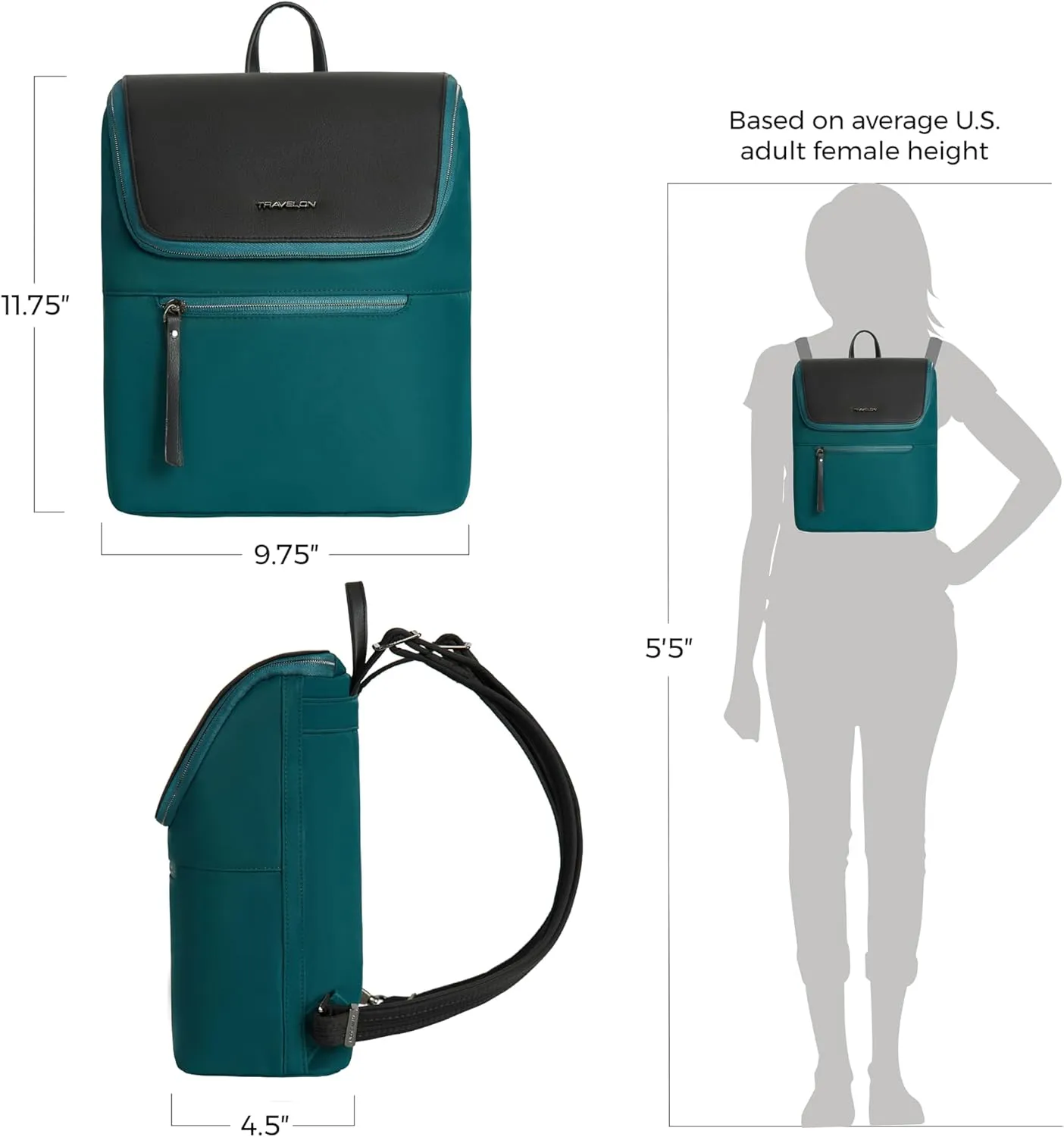 Travelon Anti-Theft Addison Backpack