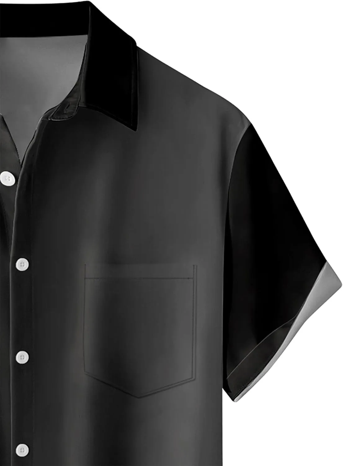 Tropical Shirts Button Down Holiday Casual Hawaiian Short Sleeve Men Loose Beach Shirts