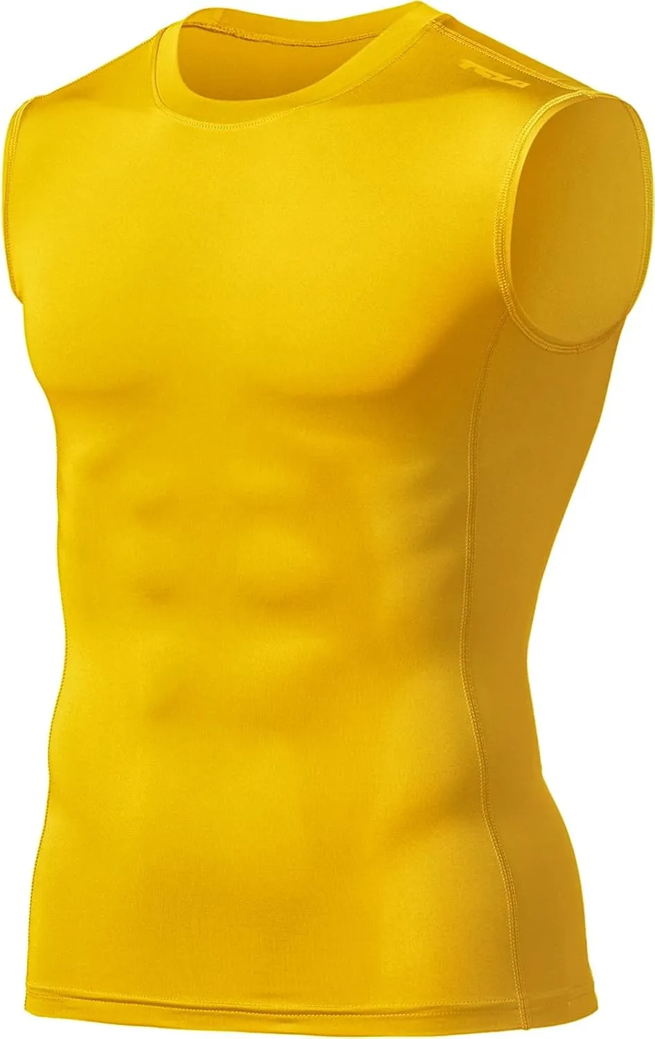TSLA Men's Sleeveless Workout Shirts, Dry Fit Running Compression Cutoff Shirts, Athletic Training Tank Top