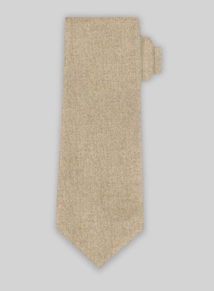 Tweed Tie - Naples Gondola Beige