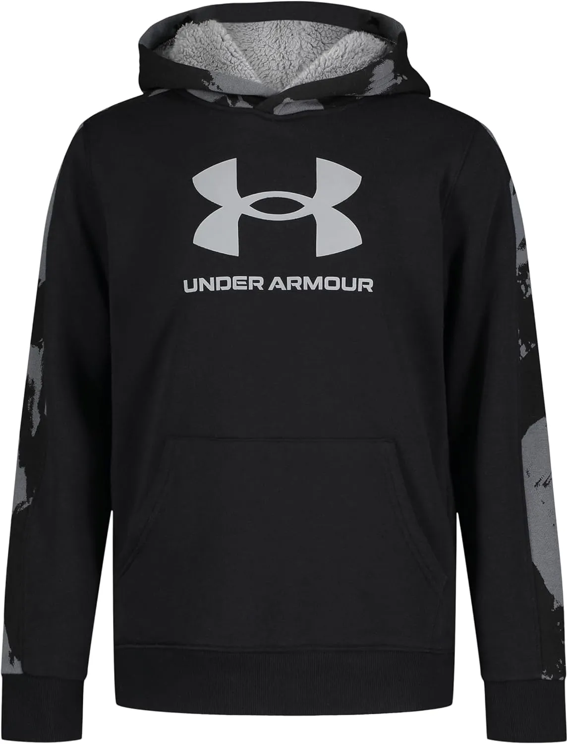 Under Armour Boys' Outdoor Hoodie, Large Front Pocket, Quick-Drying & Lightweight