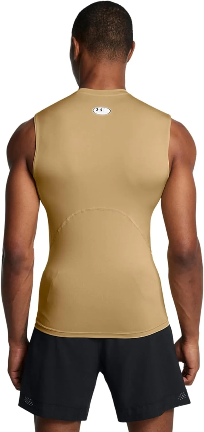 Under Armour Men's HeatGear Compression Sleeveless T-Shirt