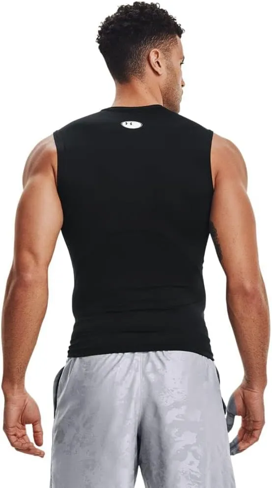 Under Armour Men's HeatGear Compression Sleeveless T-Shirt