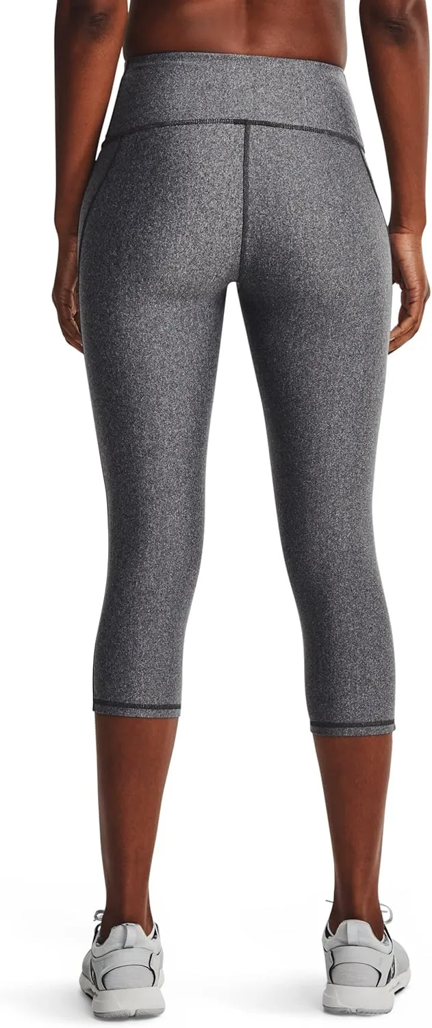 Under Armour Women's HeatGear High Waisted Pocketed Capri