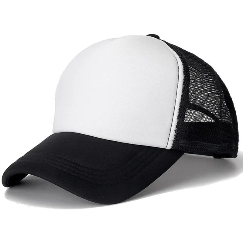 Unisex Plain Adjustable Hats