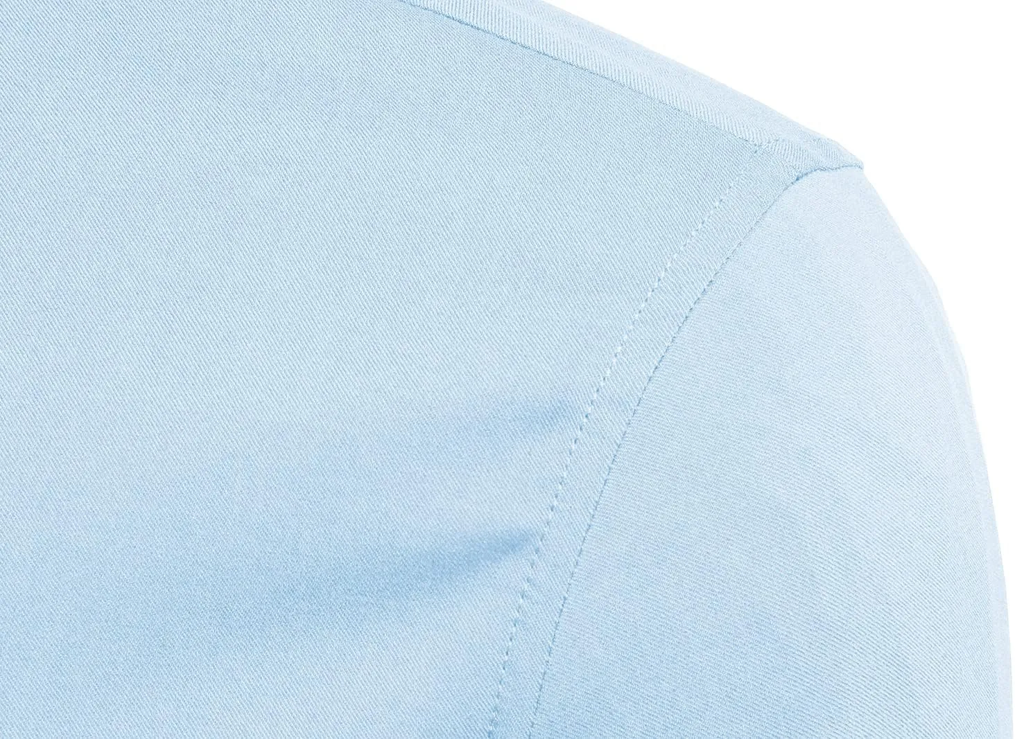 URRU Men's Muscle Dress Shirts Slim Fit Stretch Long&Short Sleeve Casual Button Down Shirt