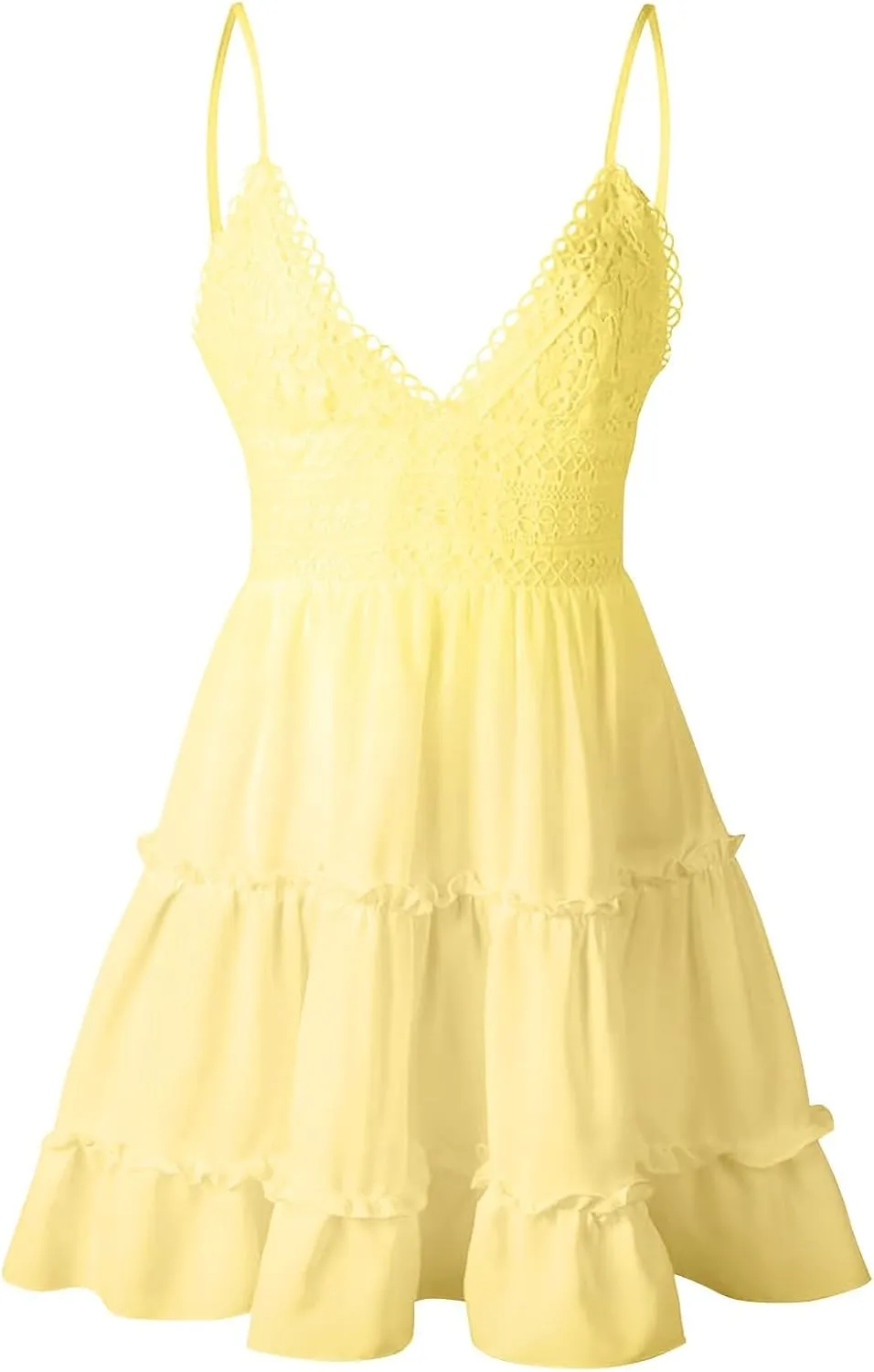 Vacation 2025 Casual Summer Sun Dresses for Women Cami Bow Tie Sexy Trendy Sexy Summer Sun Dresses 2025 Club Beach