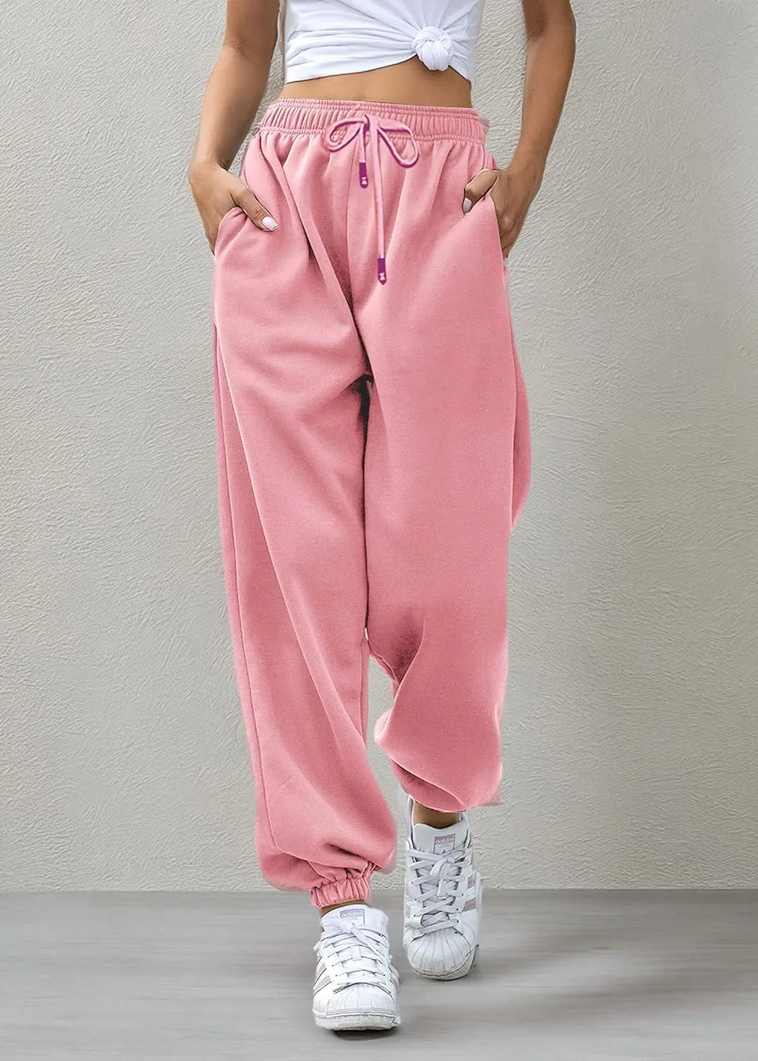 VINMEN Sweatpants for Women