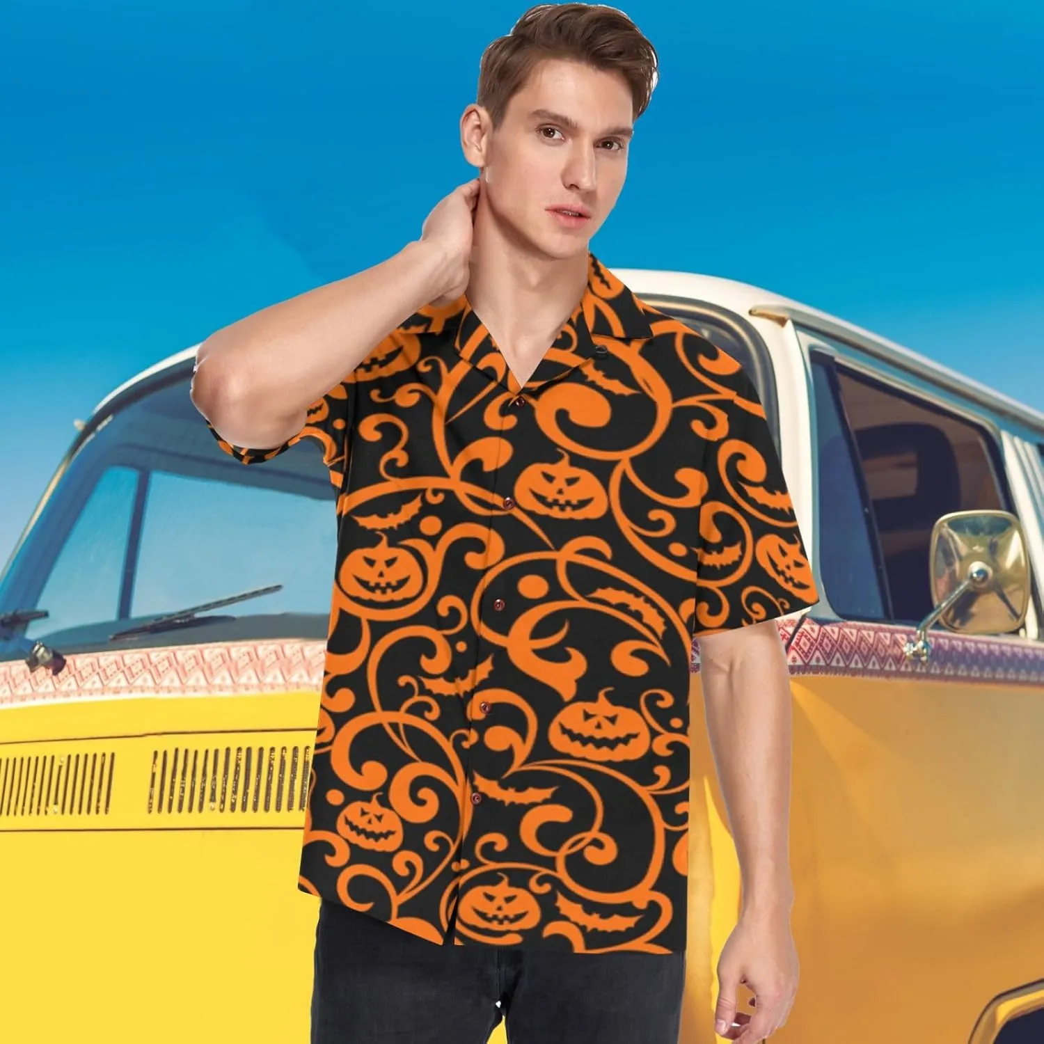 visesunny Hawaiian Shirts for Men Short Sleeve Aloha Beach Shirt Floral Summer Casual Button Down Shirts