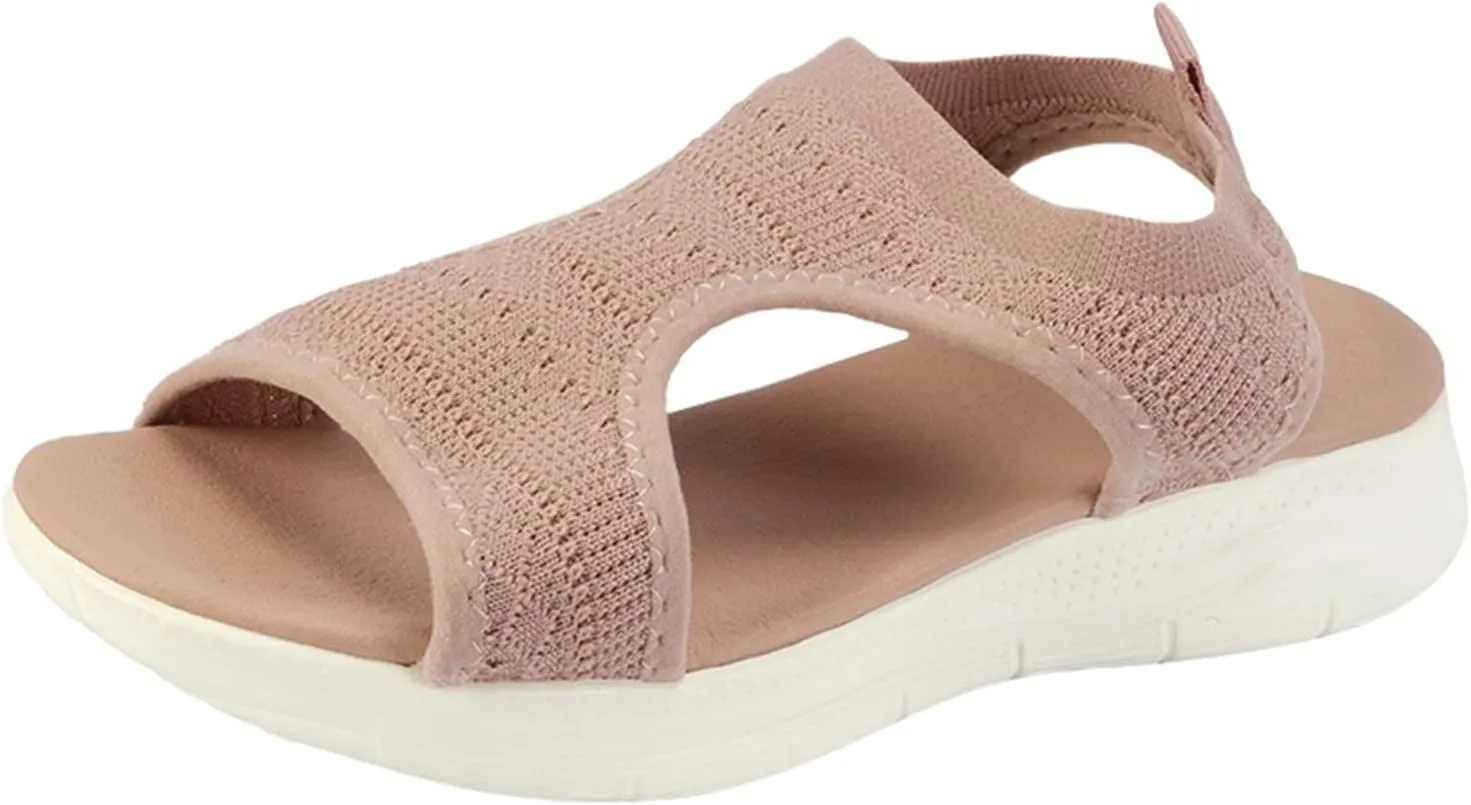 Wedge Sandals for Women Platform Open Toe Wedge Sandals Womens Comfortable Dressy Wide Width Sandals Summer Sandal Shoes