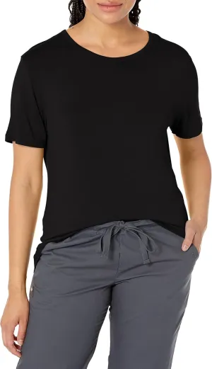 Wink Layers Scrubs for Women, Short Sleeve Essential Tee