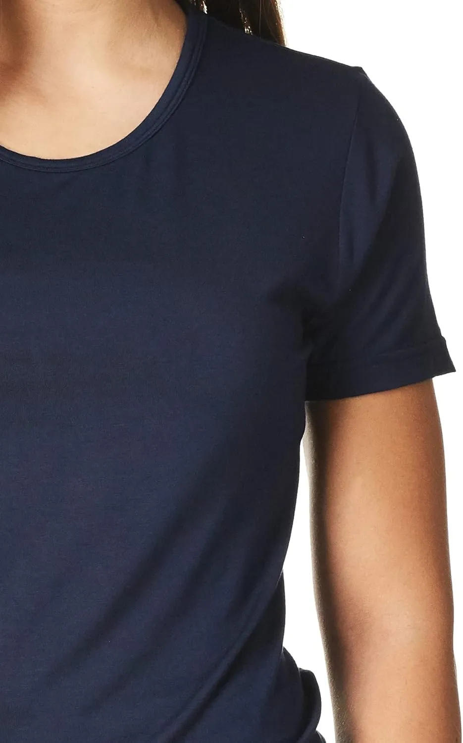 Wink Layers Scrubs for Women, Short Sleeve Essential Tee