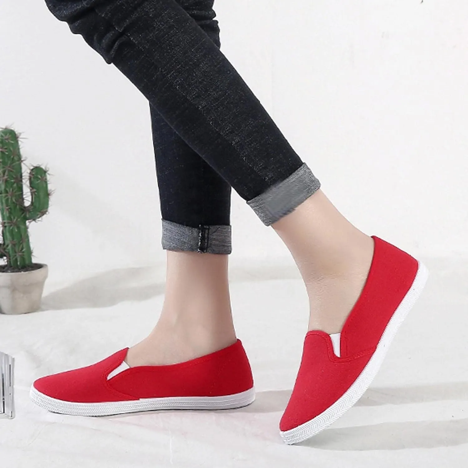 Women Orthopedic Sneakers Platform Wedge Sneakers Slip On Breathable Lightweight Fashion Sneakers Loafers Walking Shoes