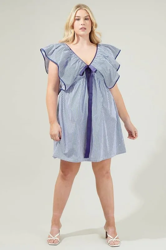 Women Y2k Floral Babydoll Mini Dress Ruffle Backless Bow Tie Short Dress Flowy Boho Beach Vacation Sundress