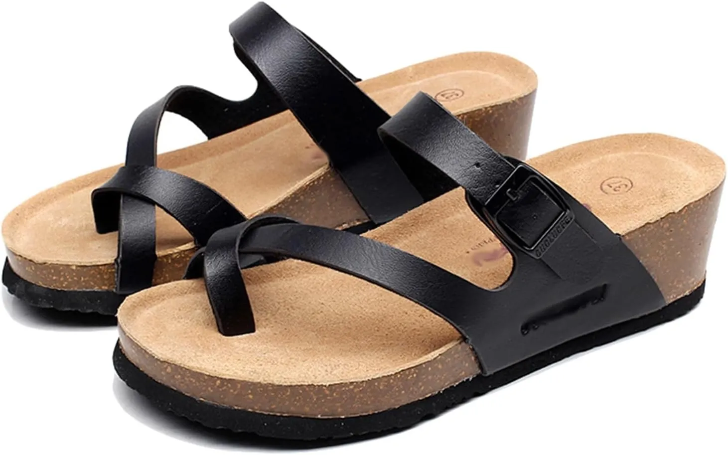 Women's Bunion Corrector Sandals For Hallux Valgus,Outdoor Orthopedic Beach Slippers,Stylish Plantar Fasciitis Wedge Flip Flops