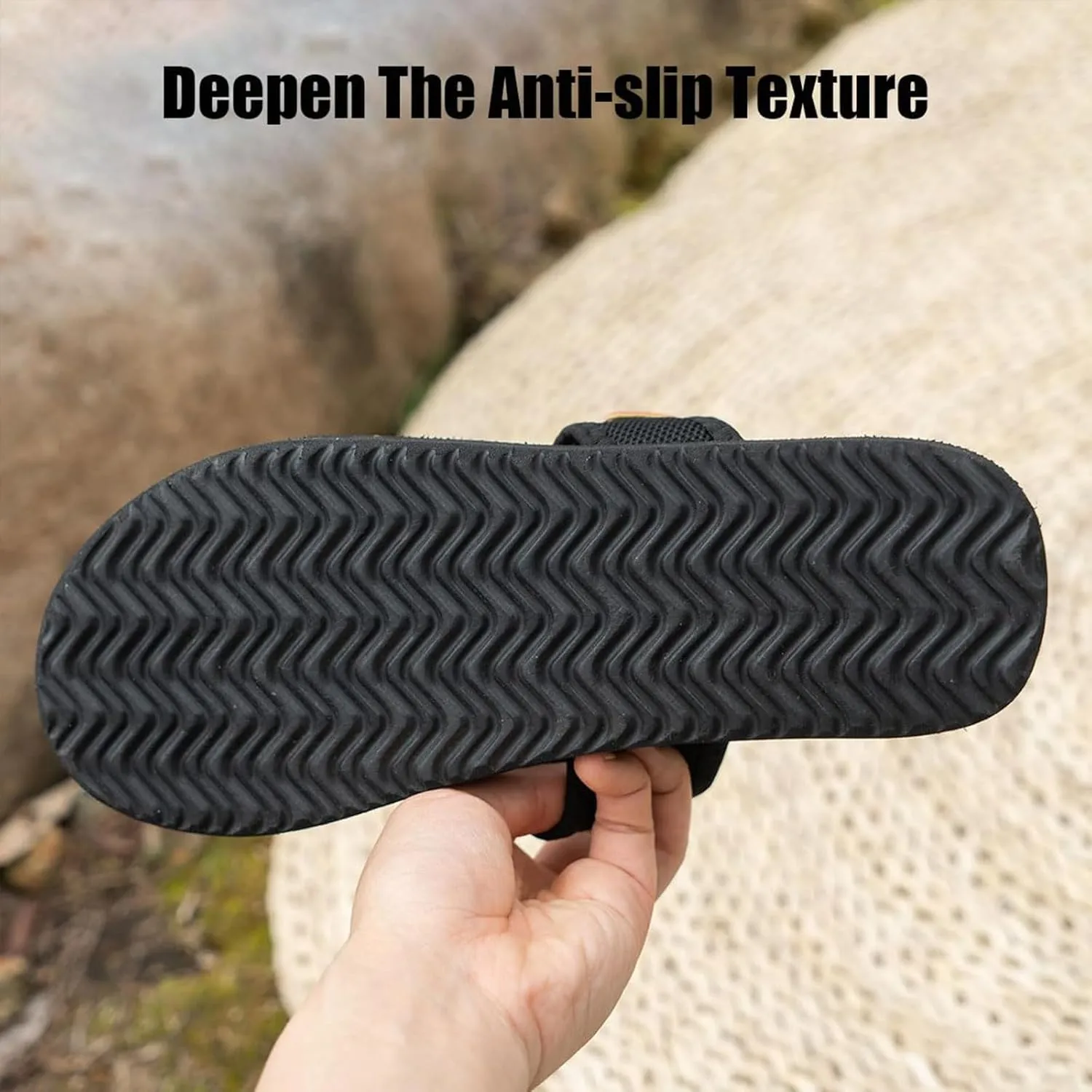 Women's Comfortable Breathable Mesh Flip Flops, Orthopedic Hollow Toe Loop Slippers, Summer Casual Flat Sandals Slide