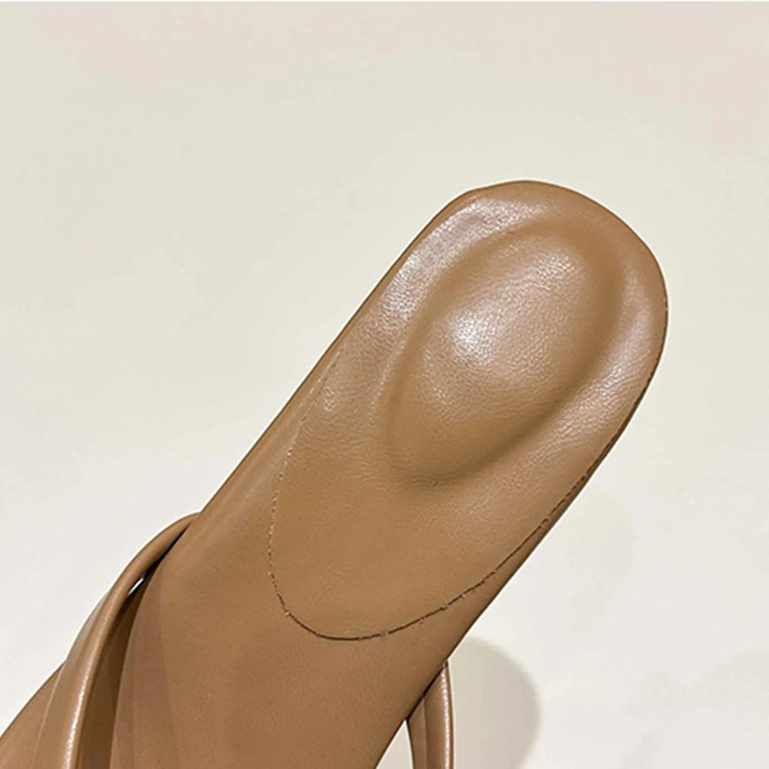 Women's Kitten Heels Sandals Square Open Toe Flip Flop Heeled Flip-Flops Mules Thong Matte Comfy Low Heel Slippers T-Straps Outdoor Beach Summer Basic Flops Slide Fashion Party Slip On Sandal
