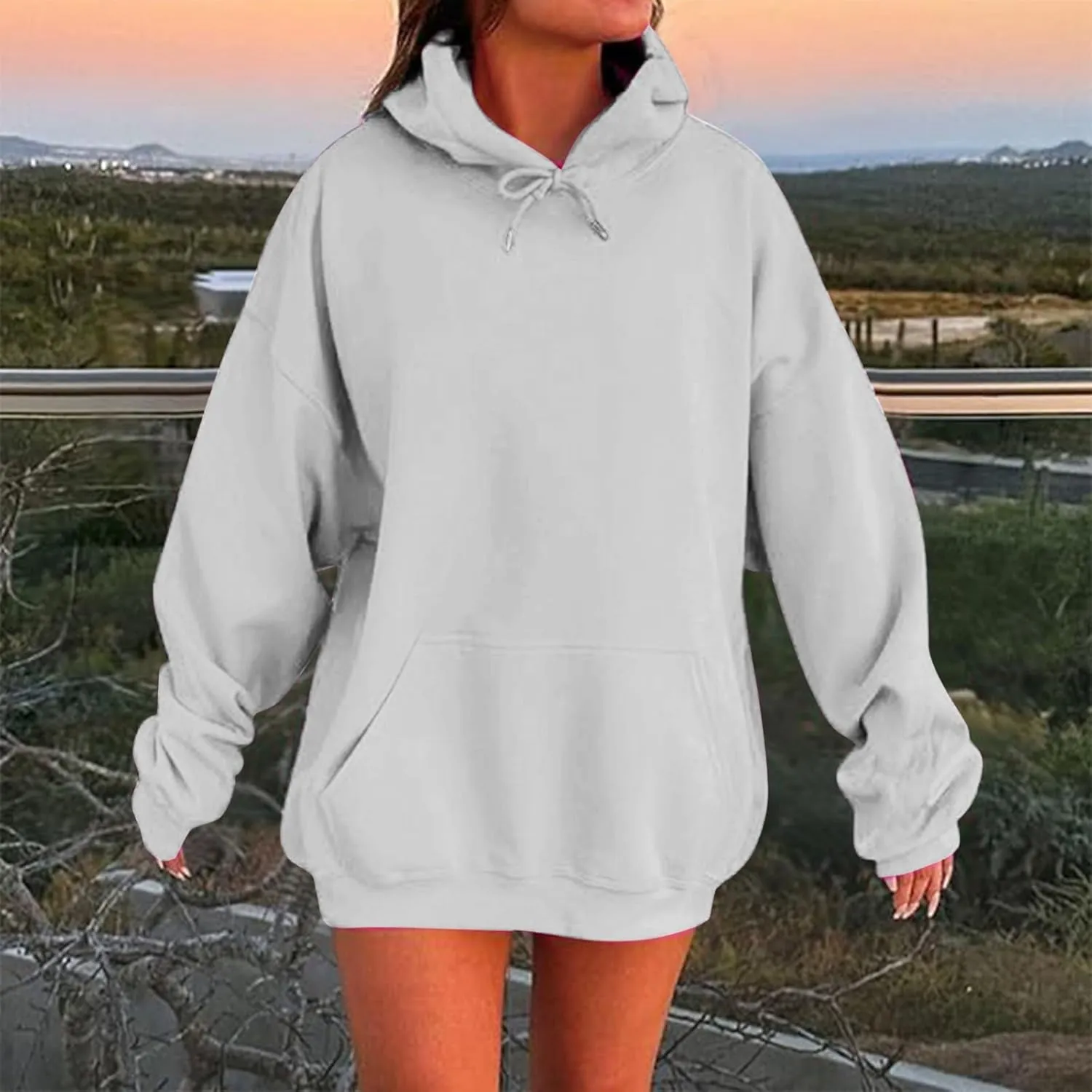 Womens Oversized Hoodies Sweatshirt Pullover Fleece Sweaters Long Sleeve Winter Fall Outfits Fashion Y2k Cute Clothes