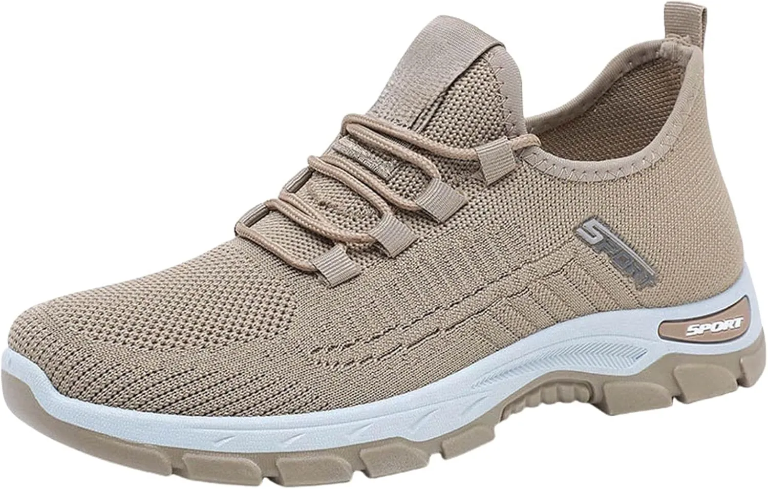 Women's Walking Shoes Arch Support Non Slip Work Shoes Lightweight Casual Breathable Tennis Shoe Work Shopping Travel Sport Athletic Sneakers Gym Tennis Slip On Comfortable Lightweight Shoe