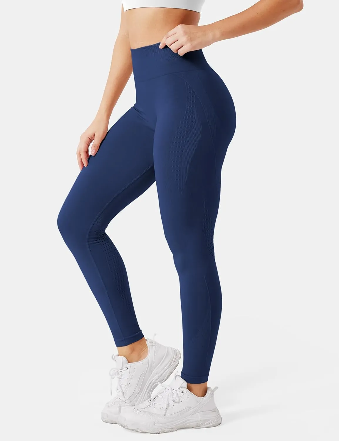 YEOREO Scrunch Workout Leggings for Women Grand Butt Lifting Seamless Leggings High Waisted Tummy Control Gym Yoga Pants