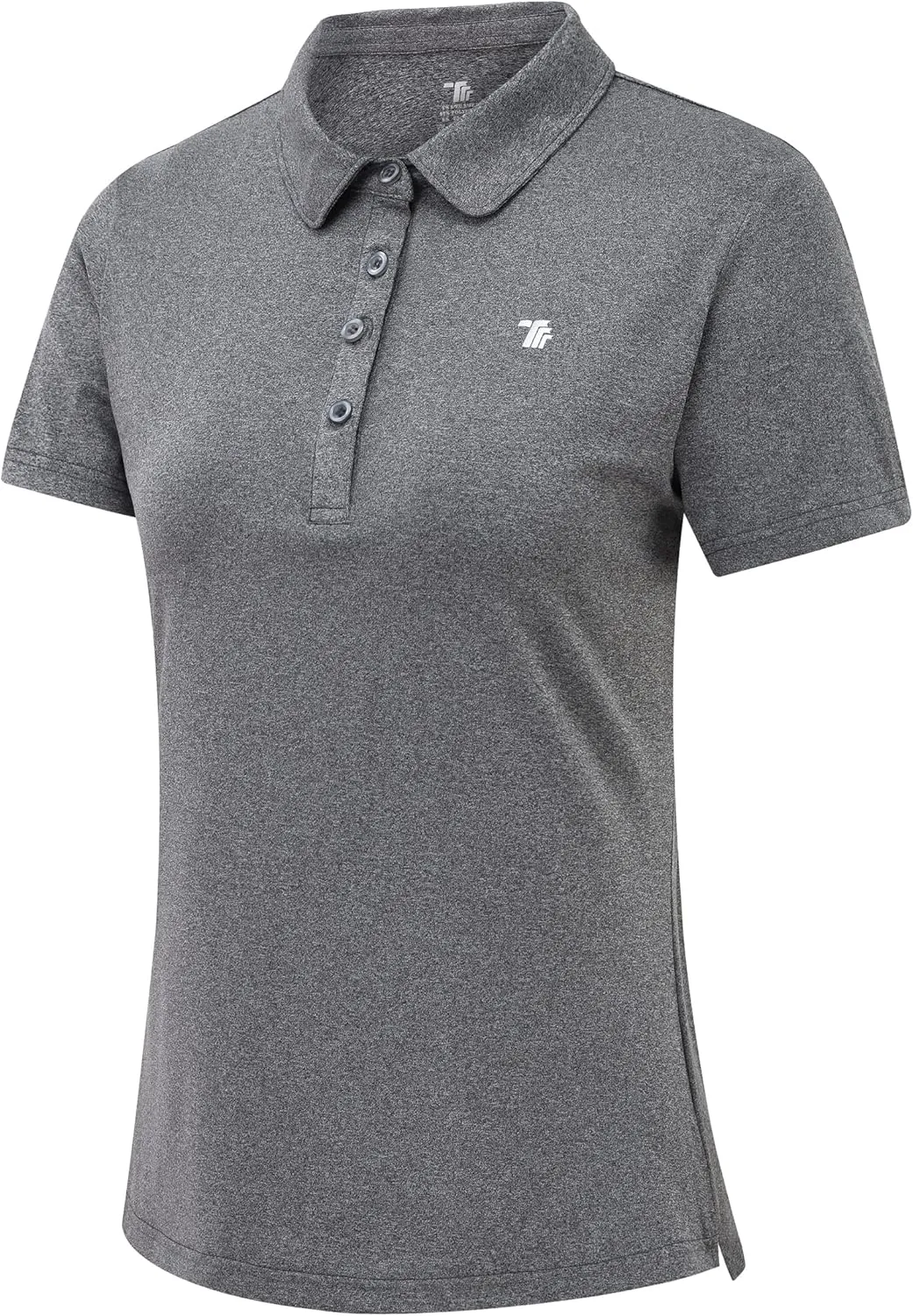 YSENTO Women Golf Shirts Clothes Dry Fit Short Sleeve Moisture Wicking Collared Polo Shirts Tops Apparel
