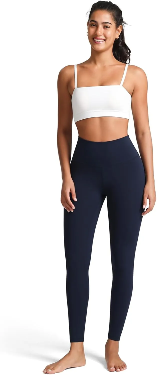 YUNOGA Women's High Waisted Leggings Tummy Control Workout Leggings with Inner Pocket Buttery Soft Activewear Yoga Pants