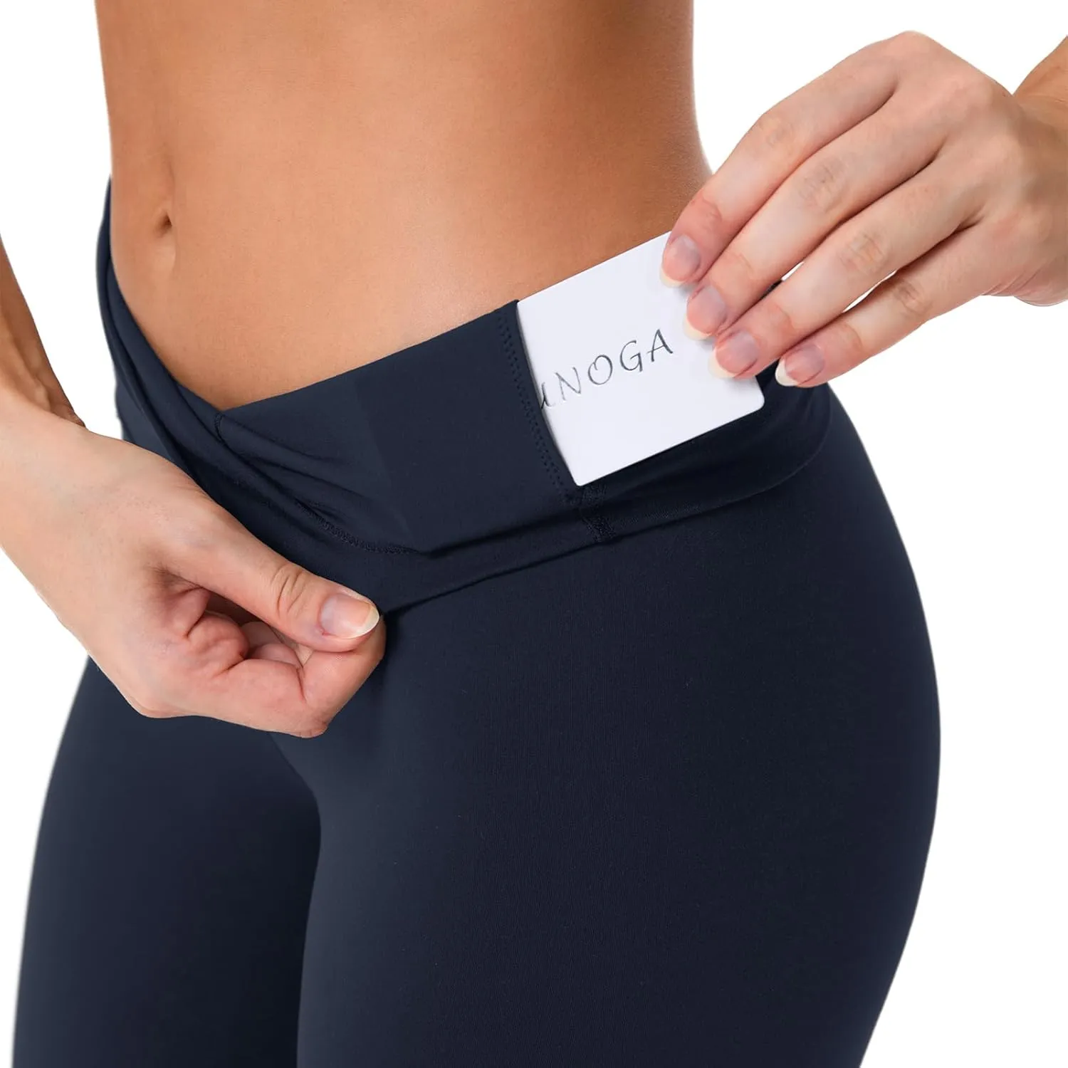 YUNOGA Women's High Waisted Leggings Tummy Control Workout Leggings with Inner Pocket Buttery Soft Activewear Yoga Pants